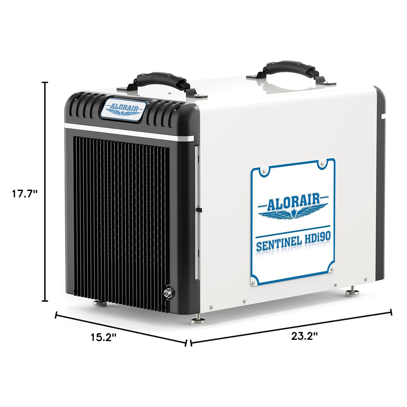 ALORAIR 198 Pints Whole House Commercial Dehumidifiers for Crawlspace, Basement, Attic, Pump Drain