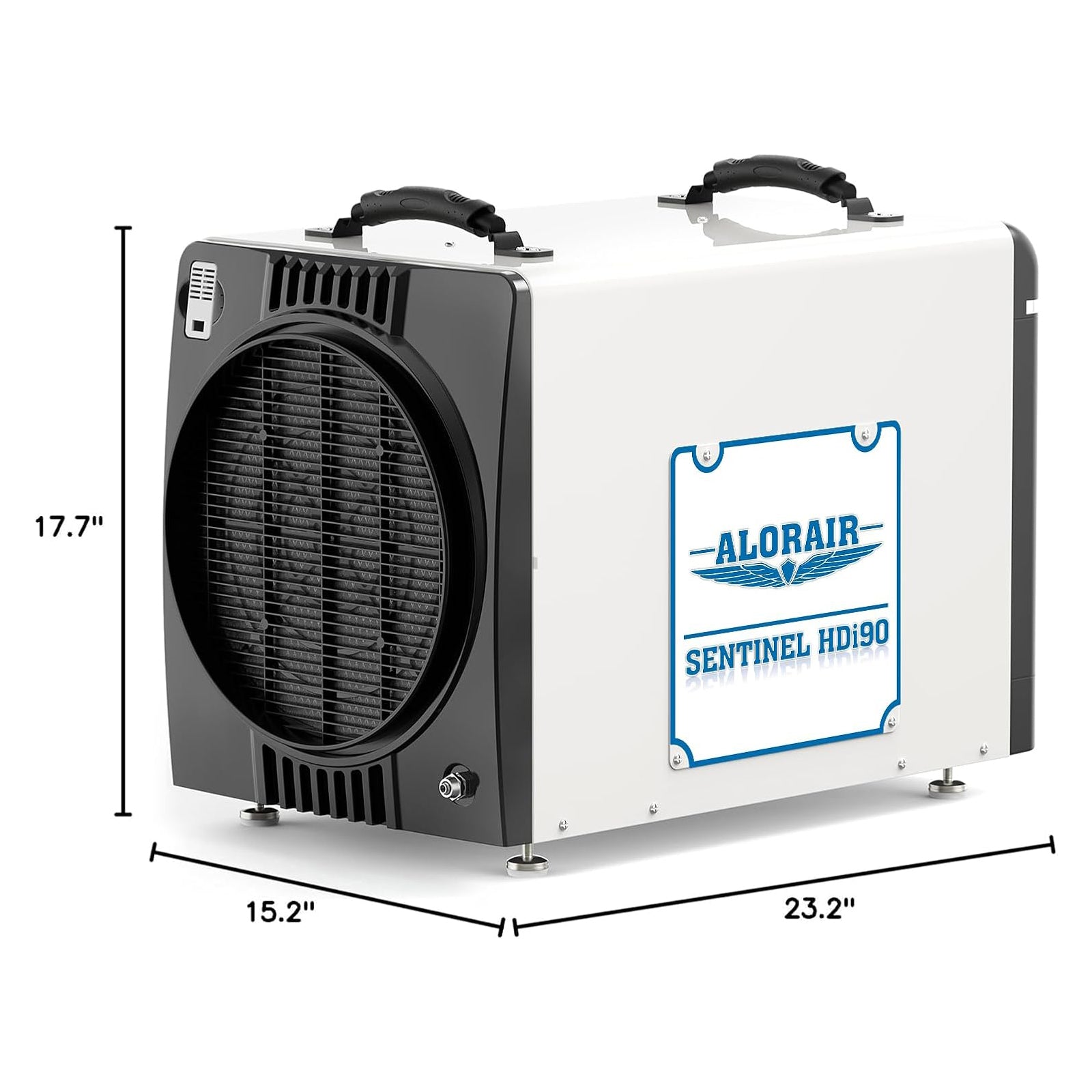 ALORAIR 198 Pints Commercial Dehumidifiers for Basements/Crawlspace | Sentinel HDi90(Duct)