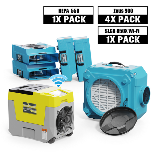 Mold Prevention Air Scrubber Combo Kit – Thedryair