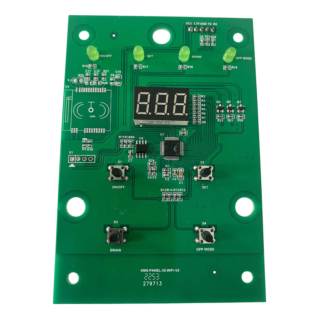 Sentinel Display Assembly Display Board for Sentinel HD35P Crawl Space Dehumidifier – Thedryair