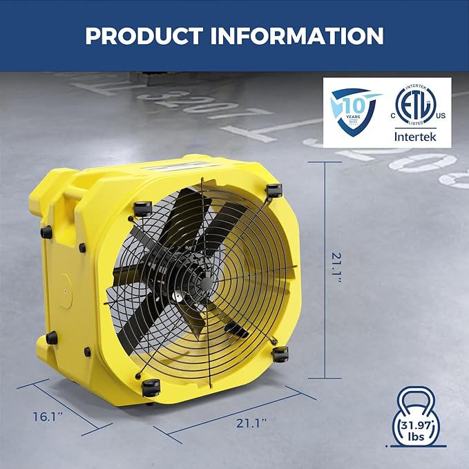 commercial air mover fans