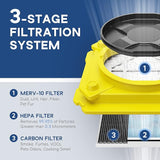 AlorAir® Water Damage Restoration Combo Package,1 x Commercial Dehumidifier, 4 x Air Movers, and 1 x Air Scrubber