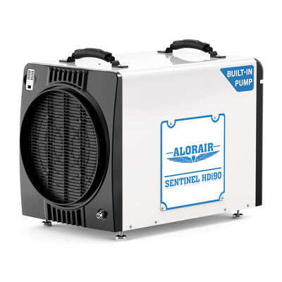 ALORAIR 198 Pints Commercial Dehumidifiers for Basements/Crawlspace | Sentinel HDi90(Duct)