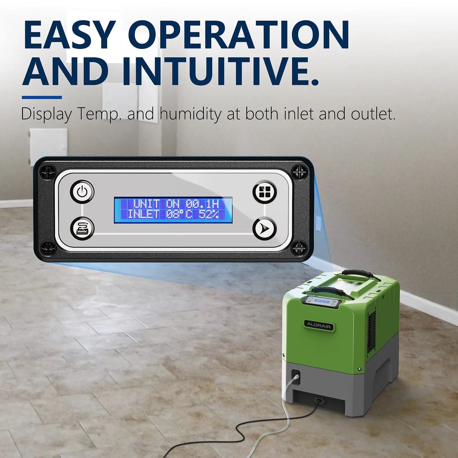 Alorair Water Damage Restoration Combo Pack, 4 X Storm LGR Extreme 85 Pint Commercial Dehumidifier, 16 X Zeus 900 Air Mover, 1 X CleanShield HEPA 550 Scrubber