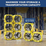 3000 CFM air mover bolwer fans