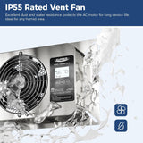 ALORAIR® 300 CFM Exhaust Ventilator Fan with Timing Cycle Speed Control IP55 Rated | VentirMax 300SD