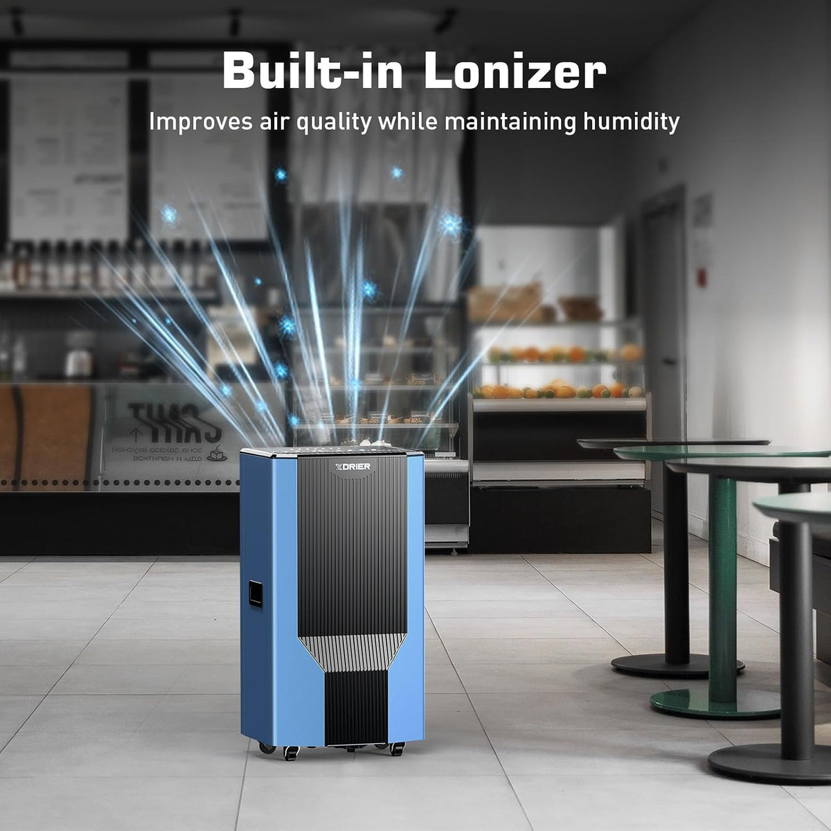 XDRIER MAX 260P Triple-Drain Commercial Dehumidifier | 198 PPD at Saturation | 2,600 ft²
