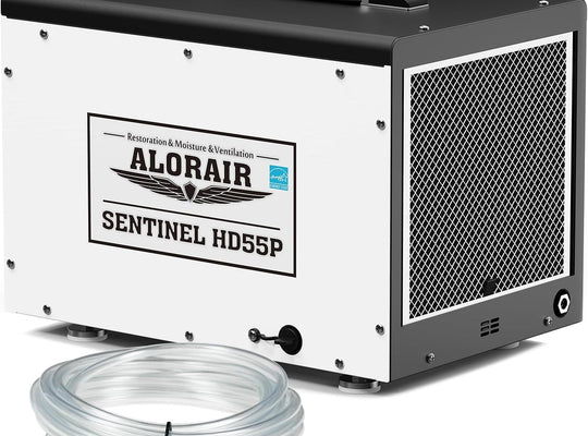 ALORAIR 120 Pint Commercial Dehumidifier Crawl Space Dehumidifier Up to 1,500 sq | Sentinel HD55P