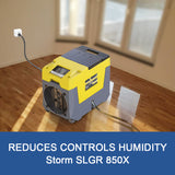 AlorAir Wholesale Package Storm SLGR 850X Smart WiFi Dehumidifier, 85 PPD Commercial Dehumidifier with Pump, pack of 50