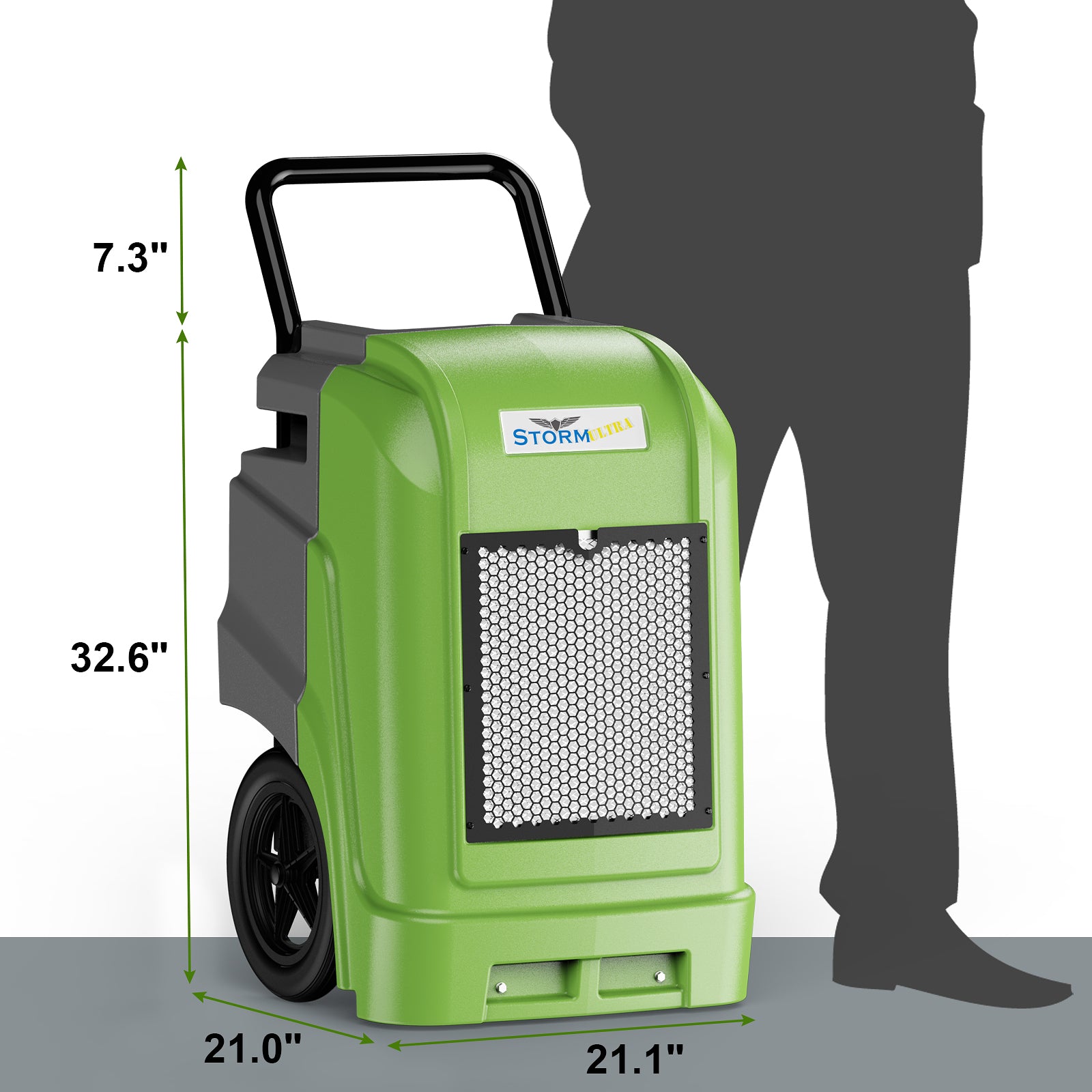 AlorAir Water Damage Restoration Combo Pack, 2 X Storm Ultra Dehumidifier, 6 X GE2000HCW Air Mover, 2 X HEPA 550 Air Scrubber