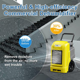 AlorAir® 190 Pints Smart Wi-Fi Large Capacity Industrial Dehumidifier for Basements, Garages & Job Sites | Storm Ultra
