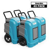 ALORAIR® Storm Ultra 90 PPD Commercial Restoration Dehumidifiers (Pack of 4) Wholesale Package of Restoration Equipment