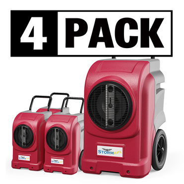 AlorAir®  Wholesale Package of Storm Elite Smart WiFi 125 Pint Commercial Dehumidifier