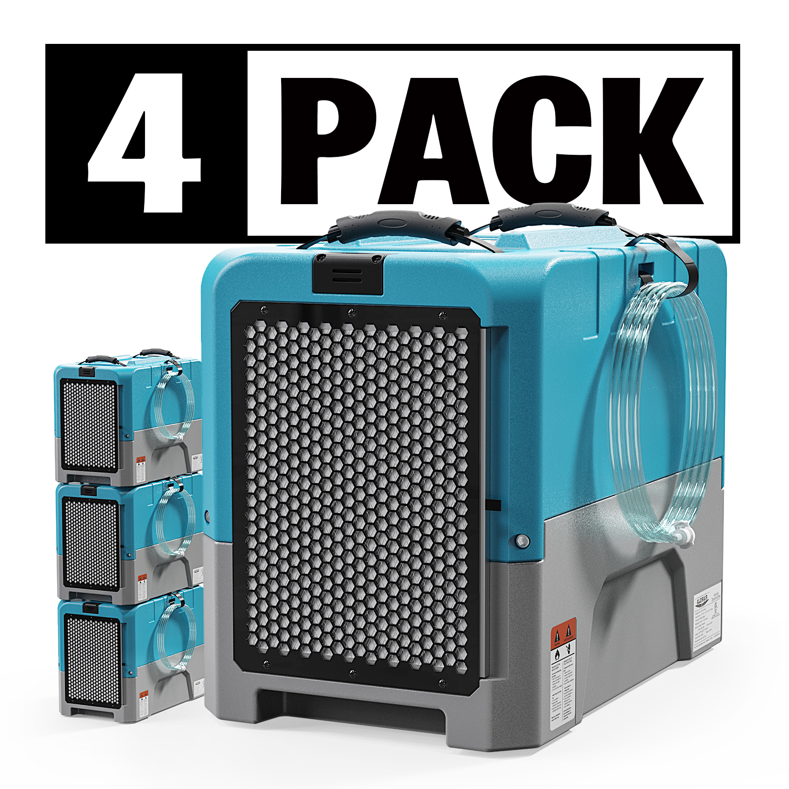 ALORAIR® Wholesale Package of Storm LGR Extreme 85 Pint Commercial Restoration Dehumidifiers (Pack of 4/8)
