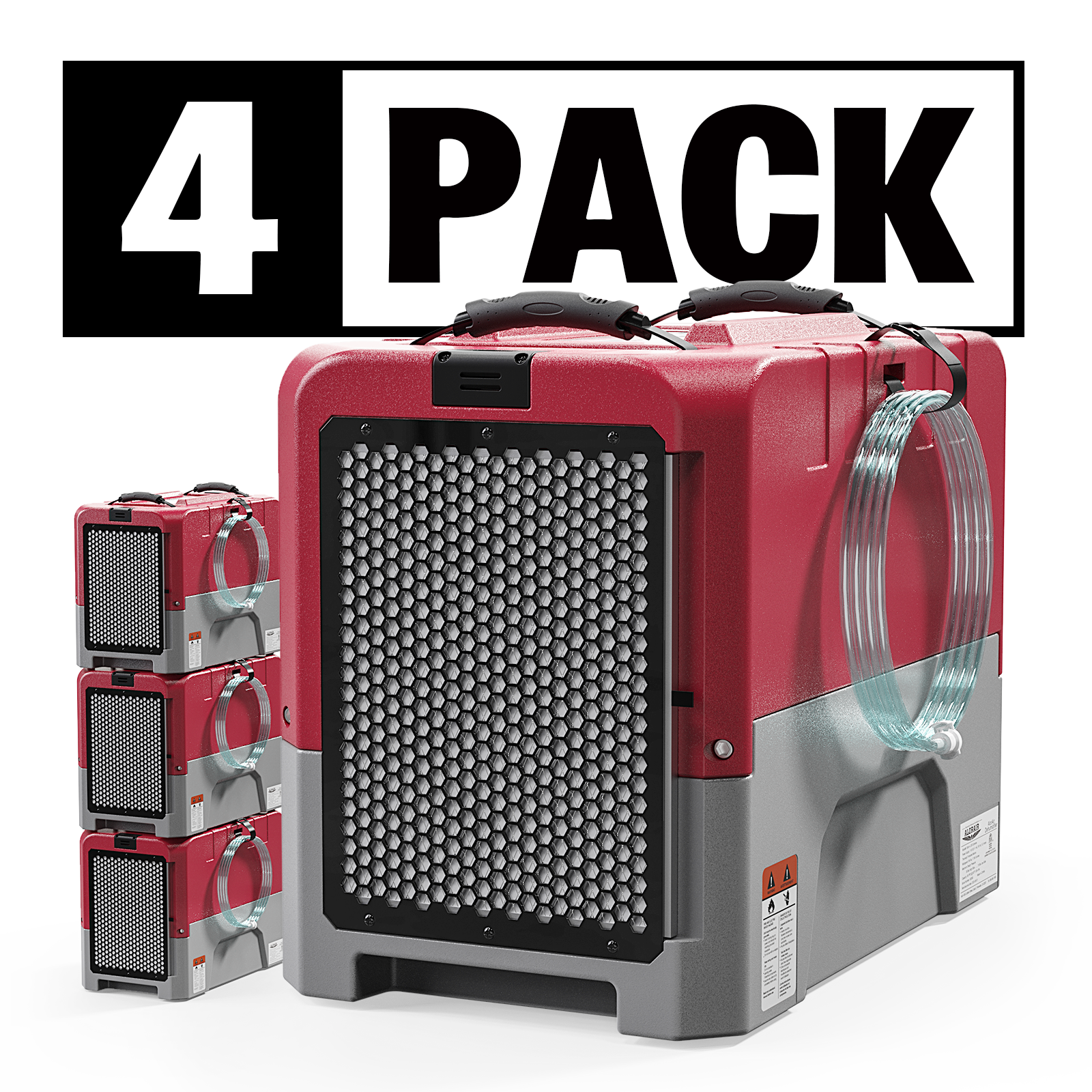 ALORAIR® Wholesale Package of Storm LGR Extreme 85 Pint Commercial Restoration Dehumidifiers (Pack of 4/8)