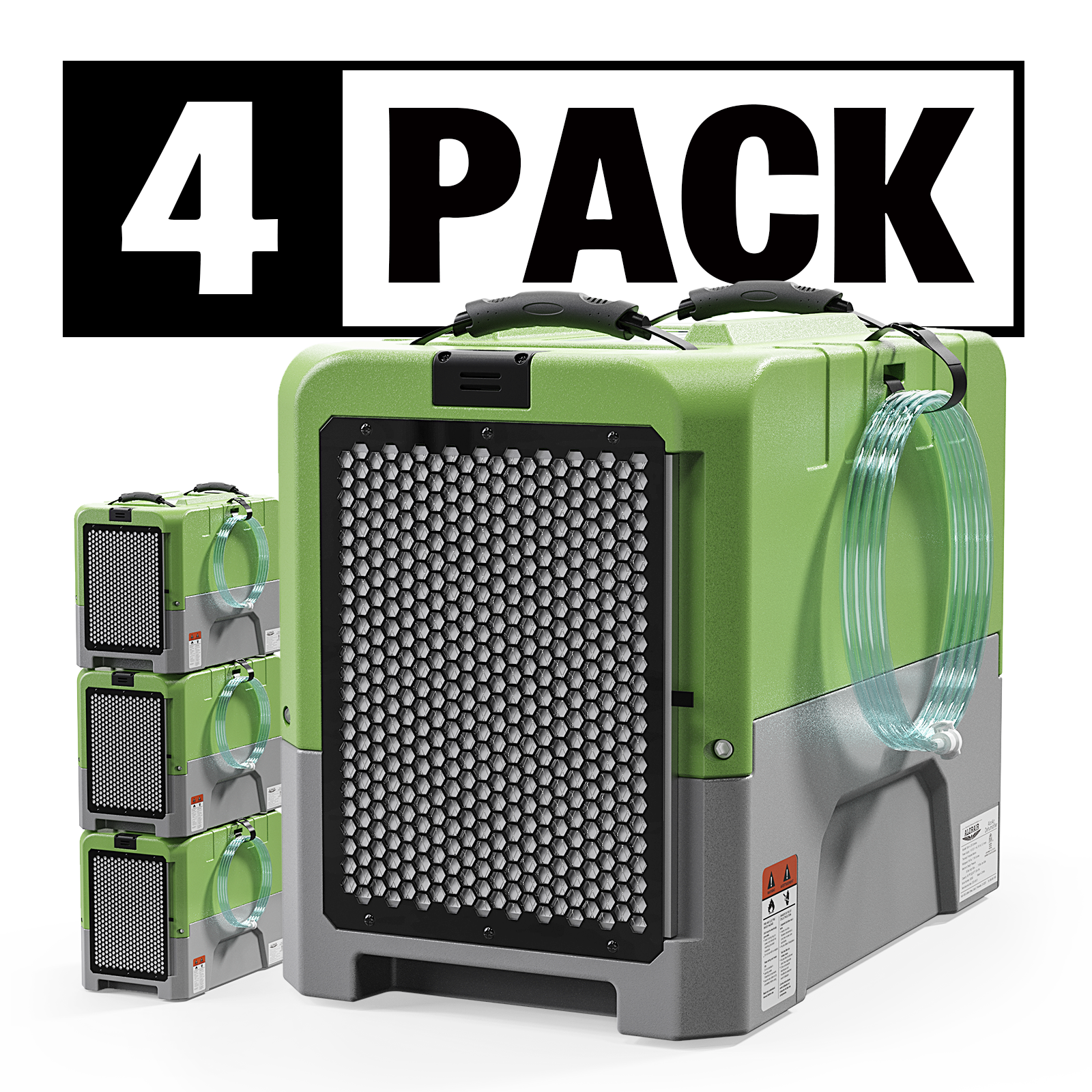 ALORAIR® Wholesale Package of Storm LGR Extreme 85 Pint Commercial Restoration Dehumidifiers (Pack of 4/8)