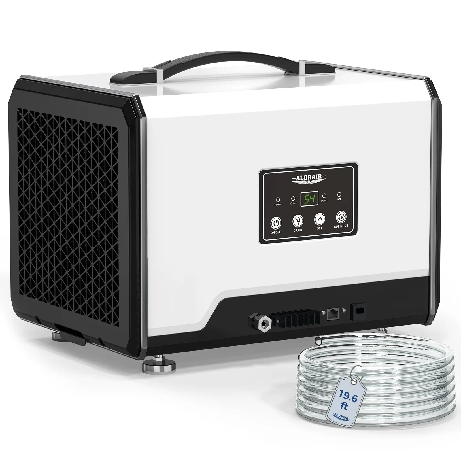 AlorAir 70 PPD Crawl Space Dehumidifier with Pump and Drain Hose, Size for 1000 sq.ft | Helios MP35