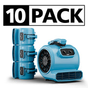 AlorAir® Wholesale Pack GE4000T Air Mover Blower Fan with Timer and  Daisy Chain for Floor Drying