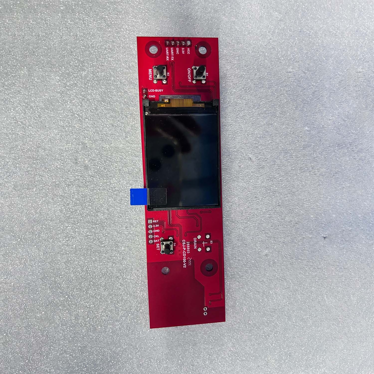 Display Board for Crawl Space Dehumidifier Galaxy 60