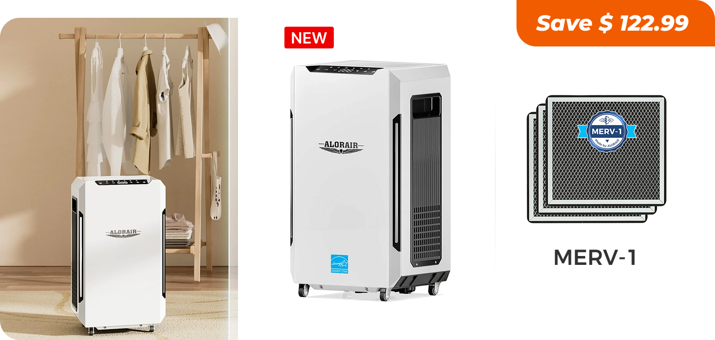 AlorAir® Sentinel Pro 35X | 306 CFM 70 PPD Commercial Dehumidifier for 1,000 Sq. Ft with Pump SLGR Tech for Home Moisture Remove