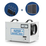 ALORAIR Crawl Space Dehumidifier Combo | Sentinel HD55S (White) +Hanging Kits+ 4 pack MERV-1 filter