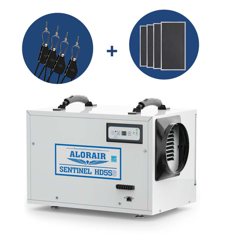 Alorair® Sentinel HD55 Dehumidifier for Basement & Crawl Space