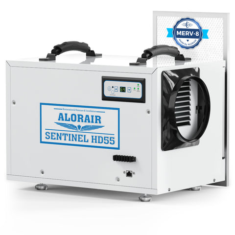 ALORAIR Crawl Space Dehumidifiers Removal 120PPD Size for 1300 sq.ft | Sentinel HD55