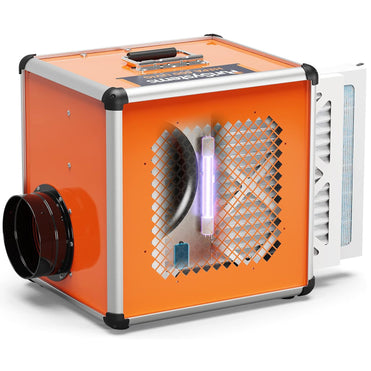 HEPA 600 UVIG Negative Air Scrubber Built-in Lonizer and UV-C Light, 5-stage Filtration System  | Alorair