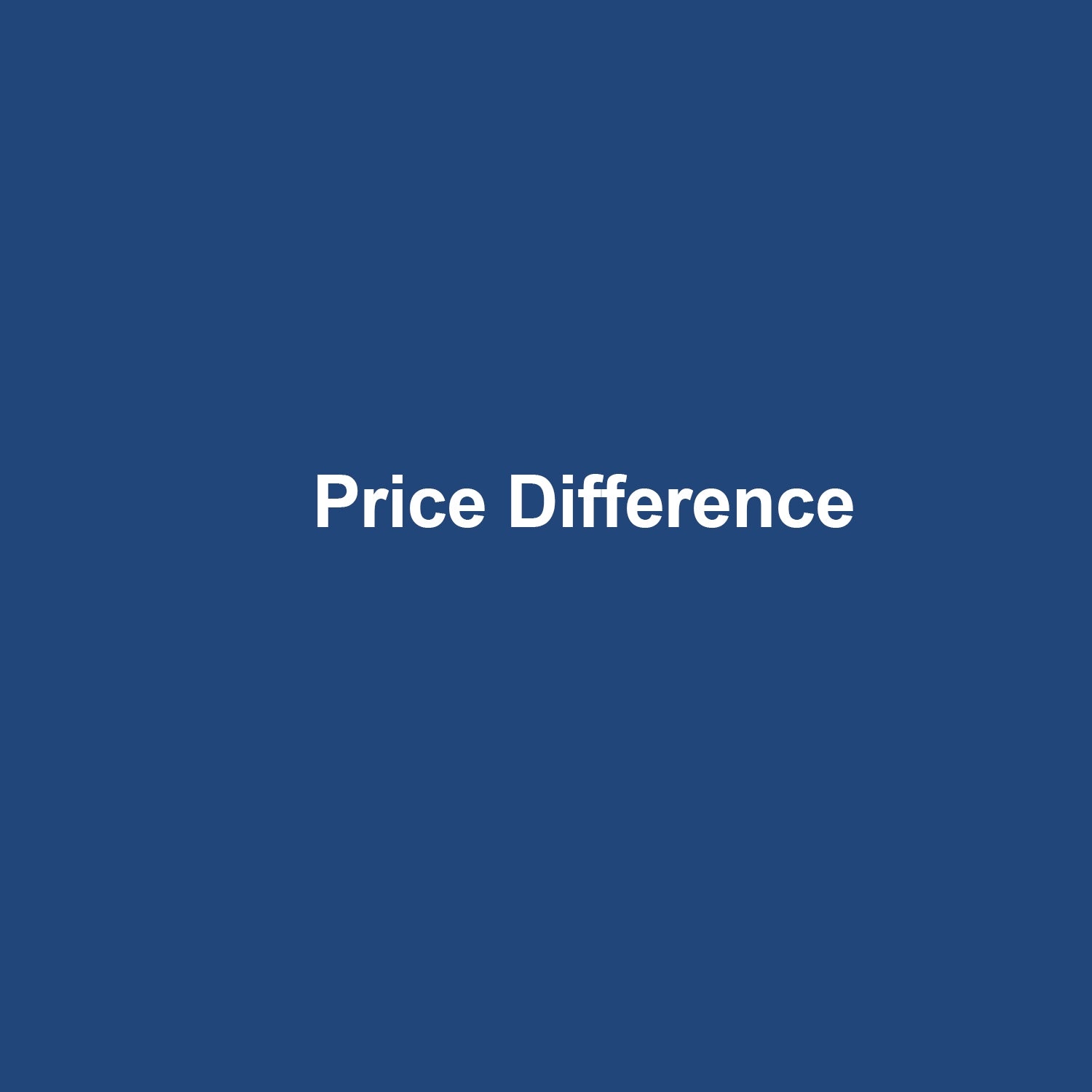 Gap Fee and Price difference link (Not a Product Sale)