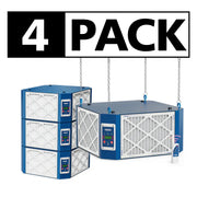 AlorAir Wholesale Pack Purecare 1350 Air Filtration System Woodworking, 360 Degree Intake with Strong Vortex Fan