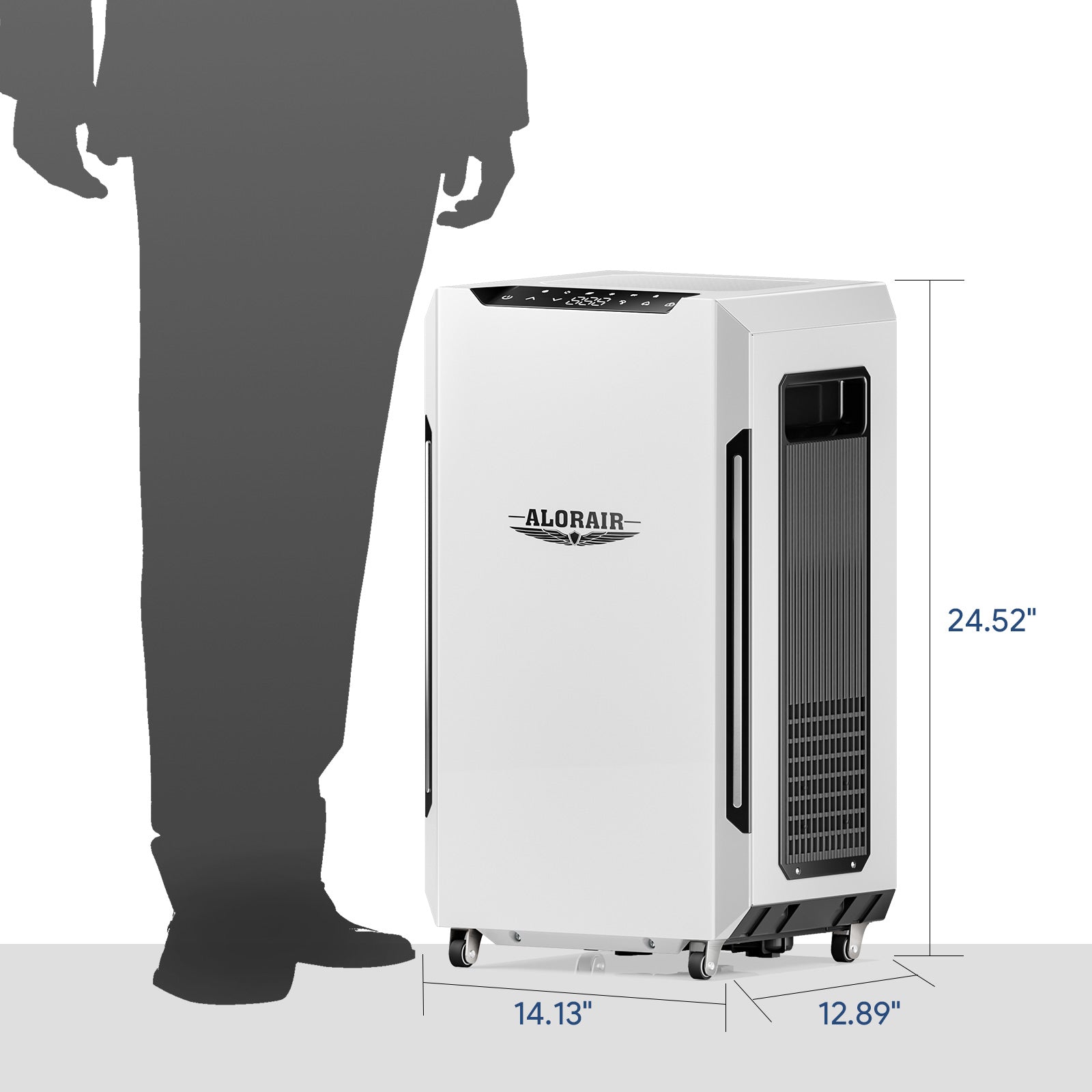 AlorAir® Sentinel Pro 35X | 306 CFM 70 PPD Commercial Dehumidifier for 1,000 Sq. Ft with Pump SLGR Tech for Home Moisture Remove