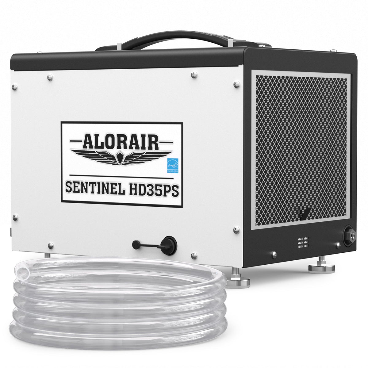 AlorAir 70 PPD Crawl Space Dehumidifier with Pump and Drain Hose, Size for 1000 sq.ft | Sentinel HD35PS