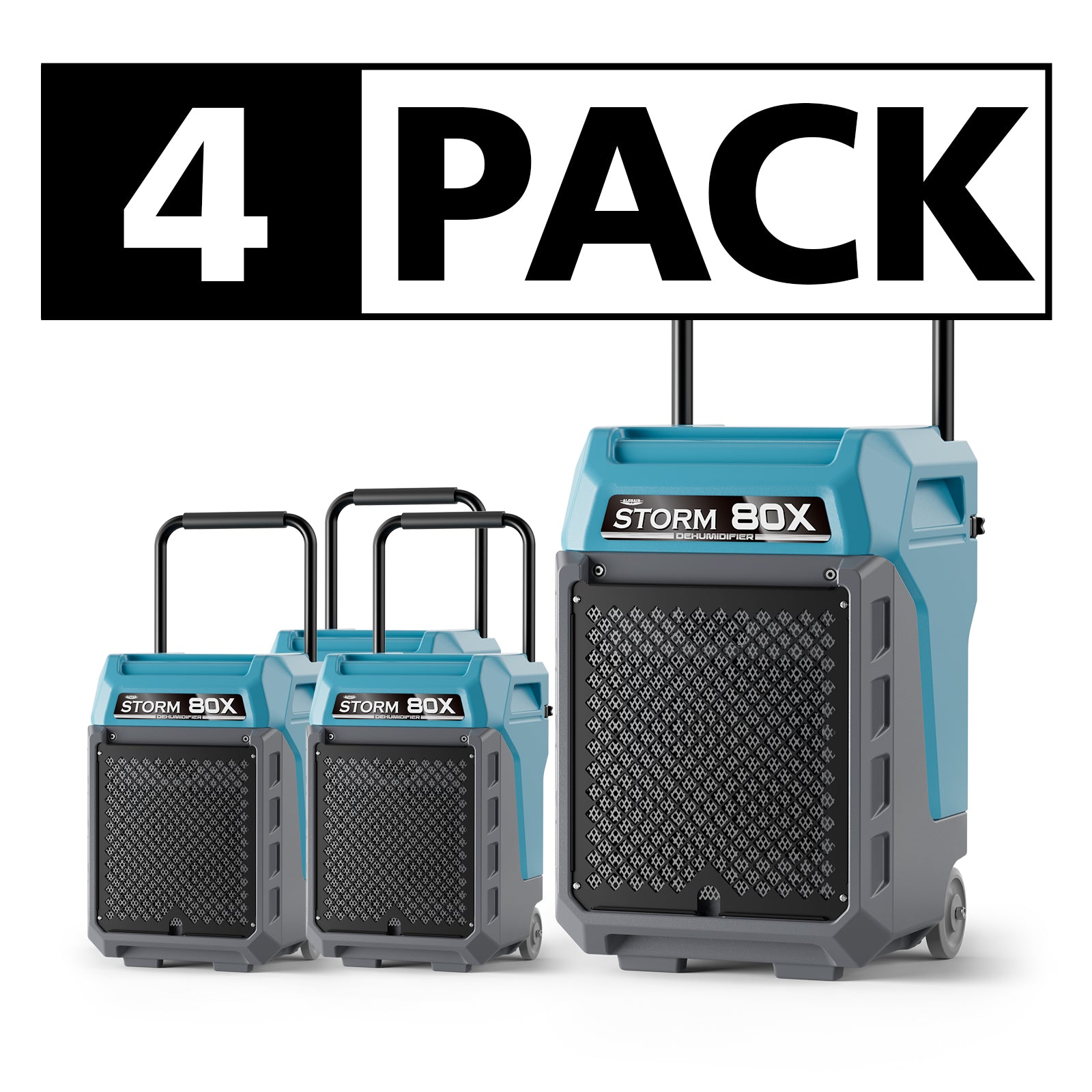AlorAir® Wholesale Package of Storm 80X Commercial  Dehumidifier with Pump