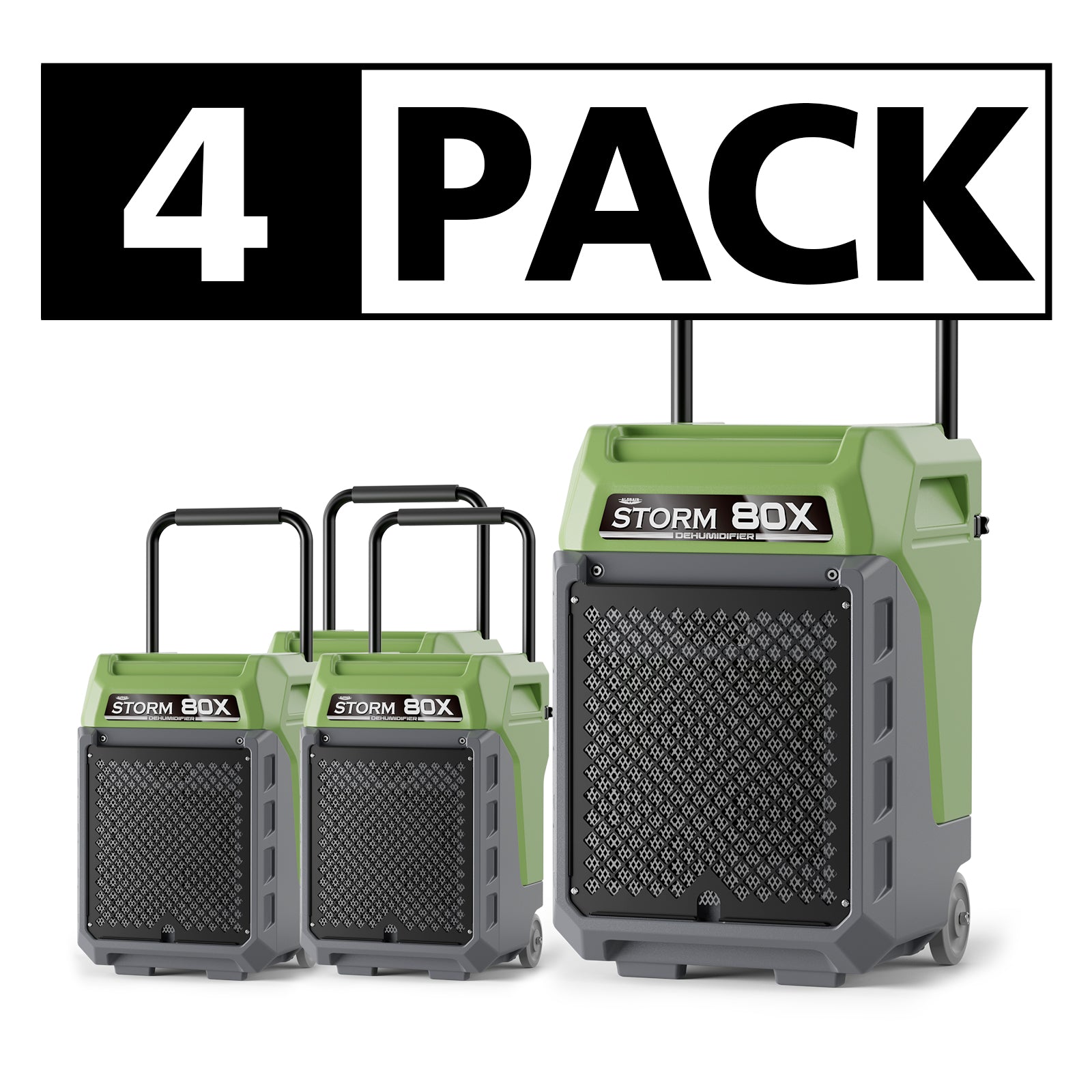 AlorAir® Wholesale Package of Storm 80X Commercial  Dehumidifier with Pump