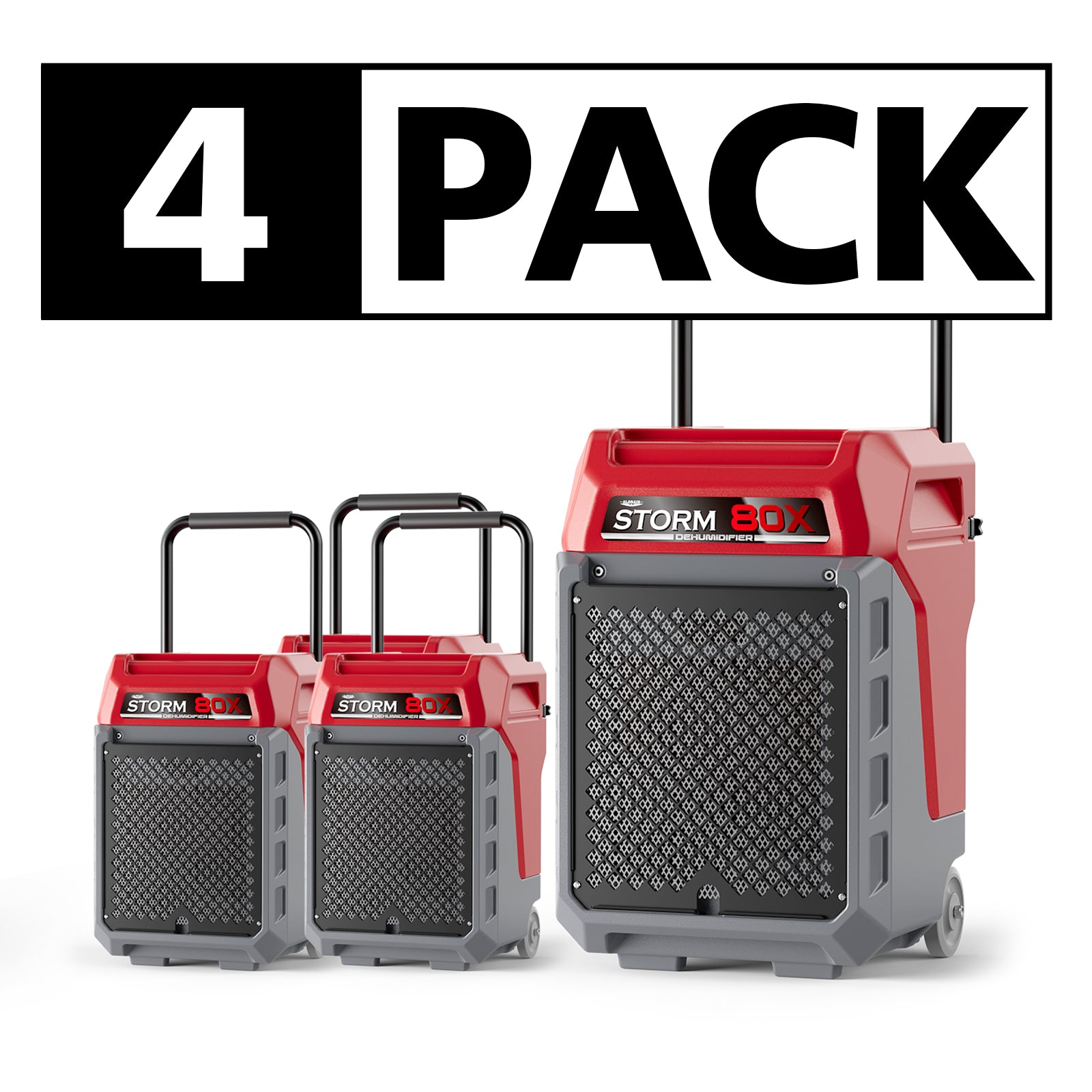 AlorAir® Wholesale Package of Storm 80X Commercial  Dehumidifier with Pump