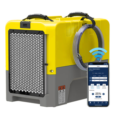 AlorAir® Storm LGR Extreme WiFi Smart App Control | 180PPD Commercial Dehumidifier for Crawl Space with Pump