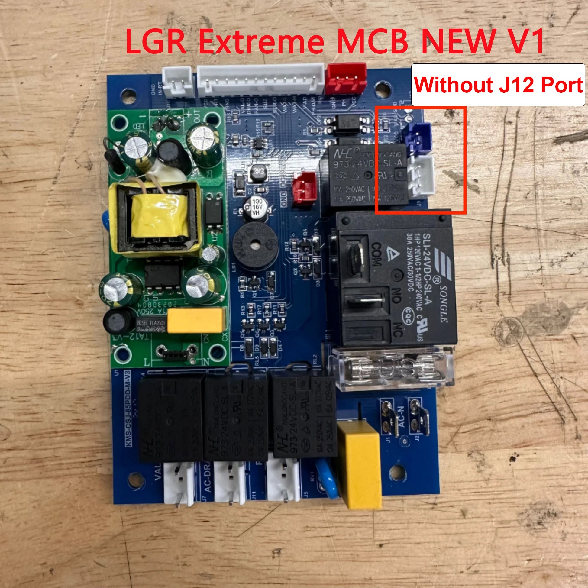 Main control board for commercial restoration dehumidifier