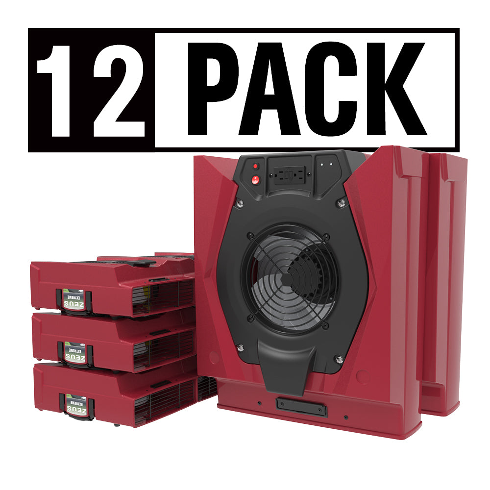 AlorAir Wholesale Pack Zeus 900 Air Mover for Water Damage Restoration (Pack of 4/6/12)