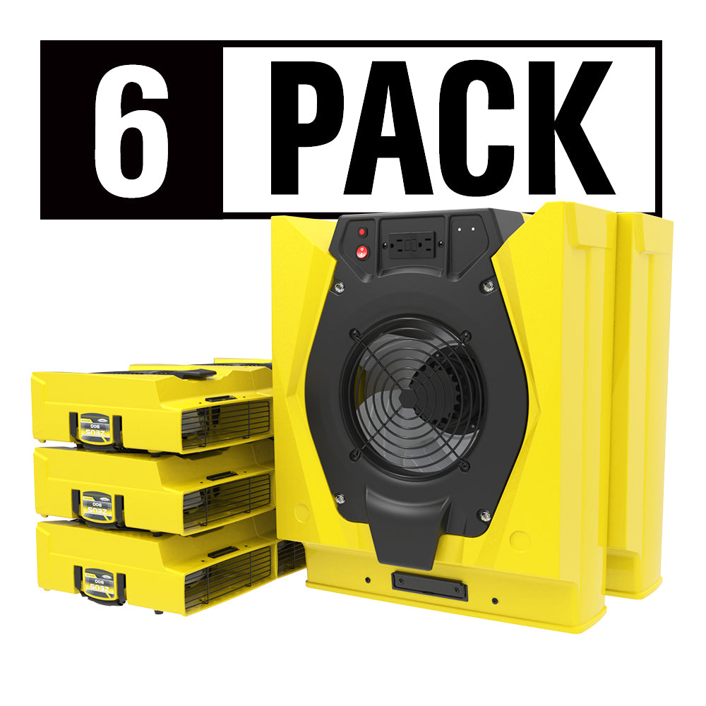 AlorAir Wholesale Pack Zeus 900 Air Mover for Water Damage Restoration (Pack of 4/6/12)