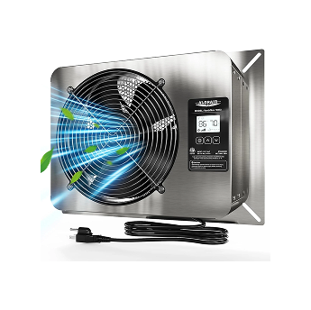 AlorAir® 780 CFM Crawl Space Ventilator Fan, IP55 Rated Exhaust Fan with Temperature Humidity Controller | VentirMax 780SD