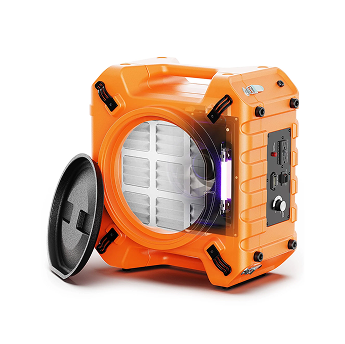 PureAiro HEPA Pro 970 Air Scrubber UV-C Light Sterilization Professional 3-Stage Filtration Negative Machine | Alorair