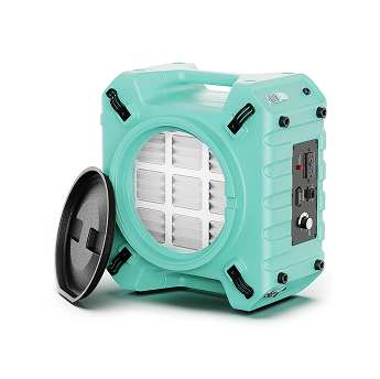 PureAiro HEPA Pro 770 Industrial Air Scrubber Negative Air Machine with 3 Stage Filter System, 10 Years Warranty | Alorair