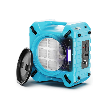 PureAiro HEPA Pro 870 Air Scrubber UV-C Light Sterilization 3-Stage Filtration Negative Machine | Alorair