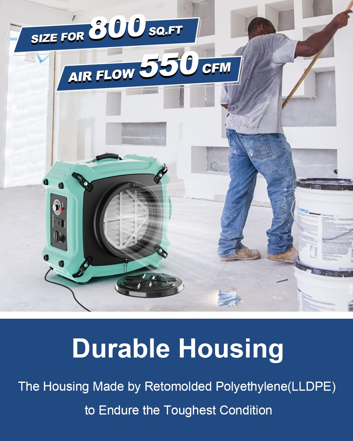 AlorAir Wholesale Pack PureAiro HEPA Max 770 Air Scrubber (Pack of 5/15/50)