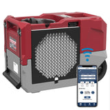 AlorAir Smart Wi-Fi 125 PPD Industrial Commercial Dehumidifiers with Pump, LGR 1250X Large Dehumidifier with Wi-Fi Controls, for Basements, Garages, and Job Sites, pack of 50
