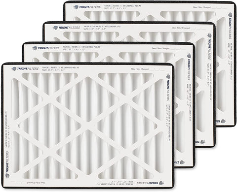 AlorAir TrightFilters 4 Pack Merv 11 Air Filter for Purecare 1350 IG/ Purecare 1350 Air Filtration System