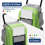 AlorAir MERV-8 Filter for New Storm Pro/Ultra Commercial Dehumidifiers (Pack of 3)