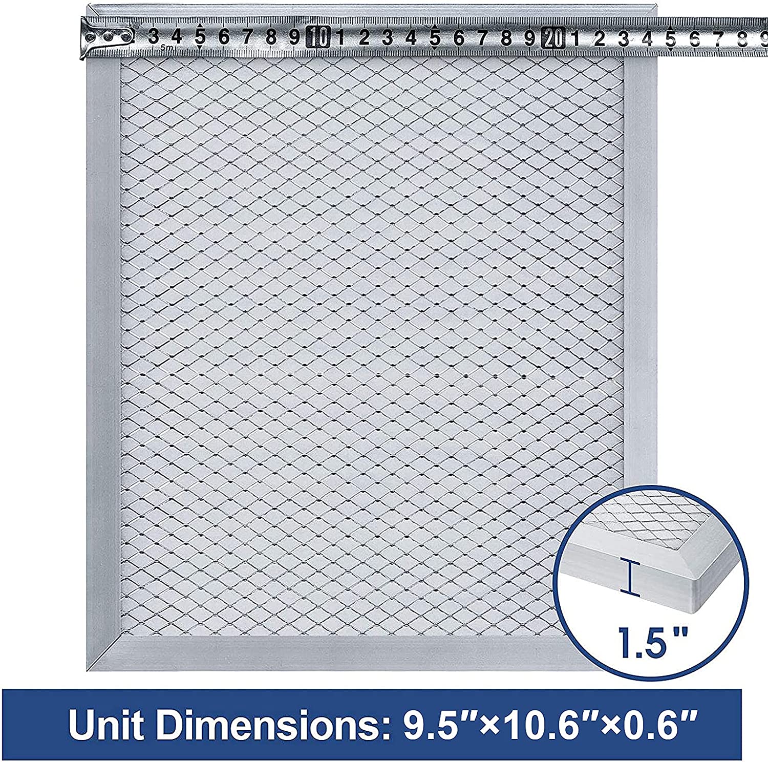 AlorAir MERV-8 Filter for Commercial Dehumidifiers Storm SLGR 850X, LGR 850X, LGR 850 (Pack of 3)