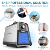 BaseAire 555 Pro Ion Machine with Highest Output - up to 30 Million Negative Ions/Sec, 2 Million Positive Ions/Sec