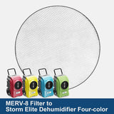 AlorAir MERV-8 Filter Set for Commercial Restoration new Storm Elite Dehumidifiers (Pack of 3）